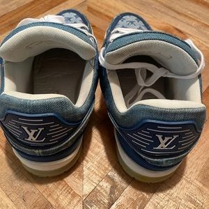LV Denim Monogram Size 8